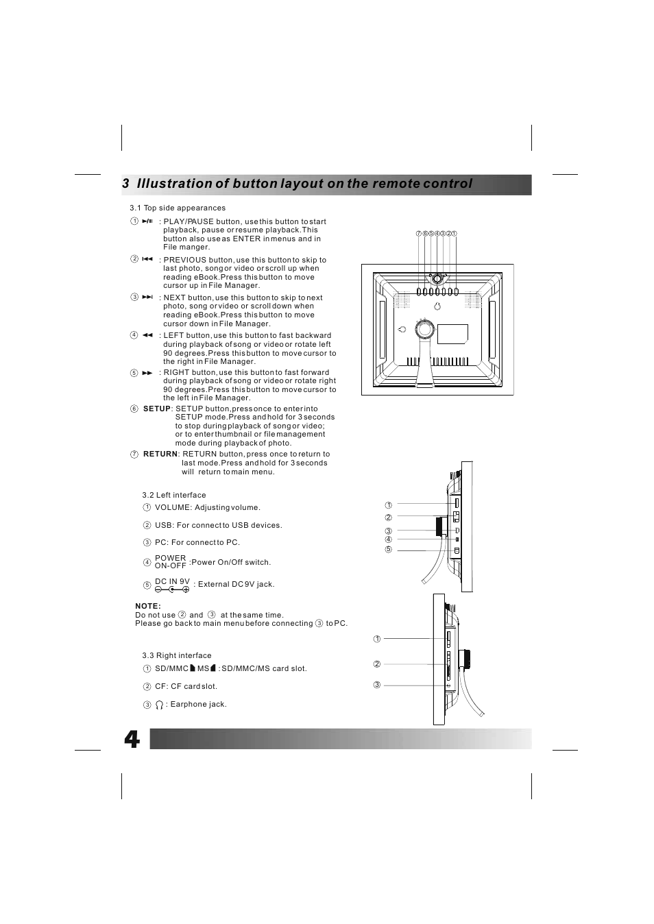 BUSH DPF801 User Manual | Page 7 / 26