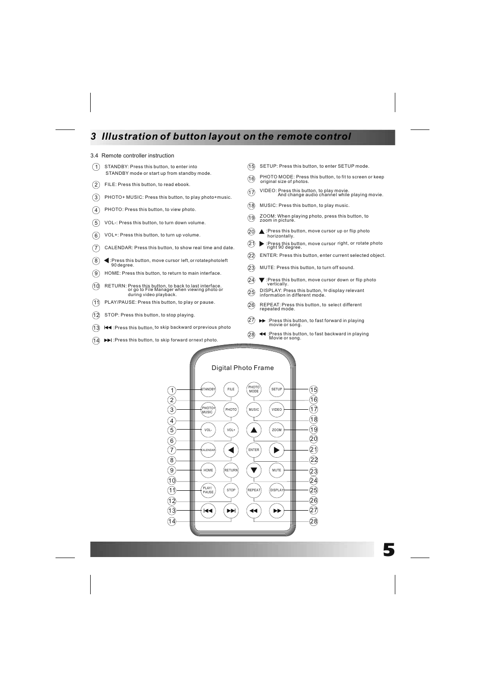 BUSH DPF801 User Manual | Page 8 / 26