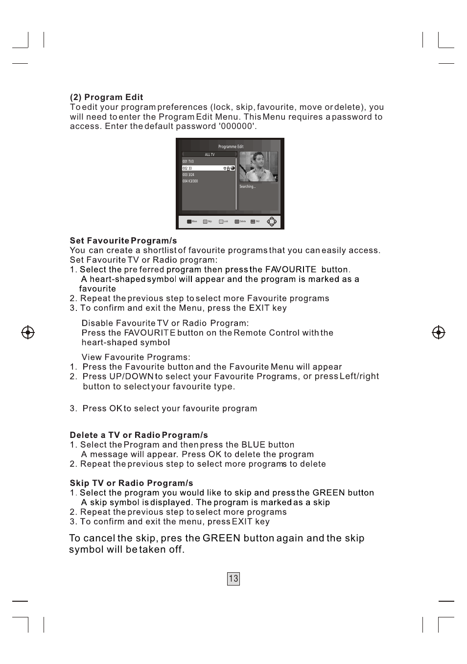 Т³гж 14 | BUSH High Definition Digital Set Top Box With USB Record DFTA46R User Manual | Page 14 / 26