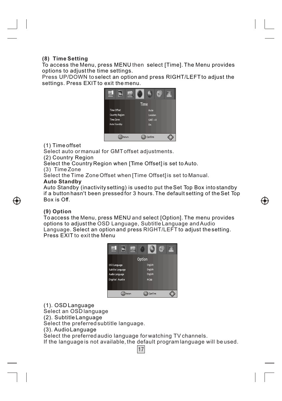 Т³гж 18 | BUSH High Definition Digital Set Top Box With USB Record DFTA46R User Manual | Page 18 / 26