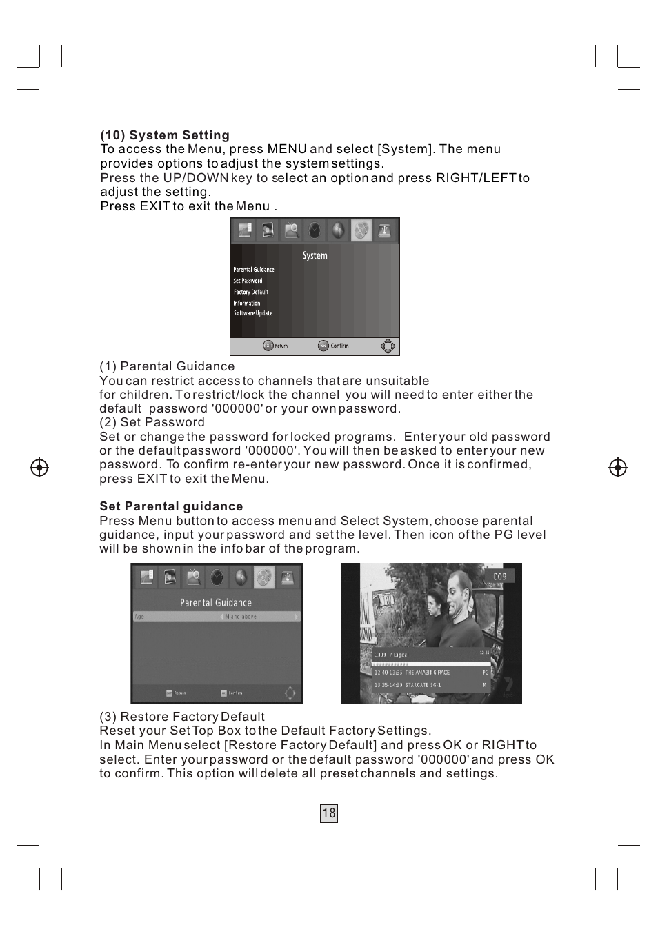 Т³гж 19 | BUSH High Definition Digital Set Top Box With USB Record DFTA46R User Manual | Page 19 / 26