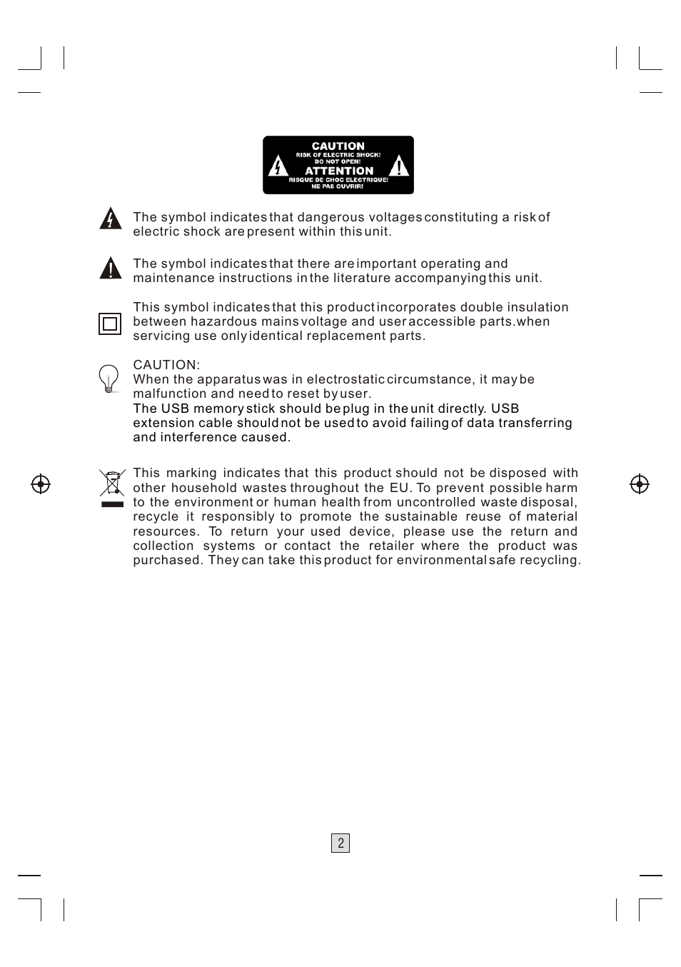 Т³гж 3 | BUSH High Definition Digital Set Top Box With USB Record DFTA46R User Manual | Page 3 / 26