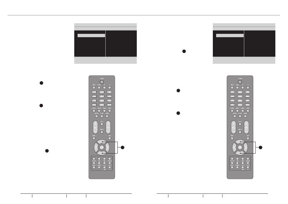 Menu operation | BUSH Q41T2201672 1B User Manual | Page 14 / 23