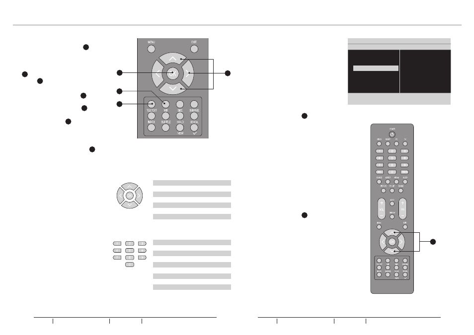 Menu operation | BUSH Q41T2201672 1B User Manual | Page 16 / 23