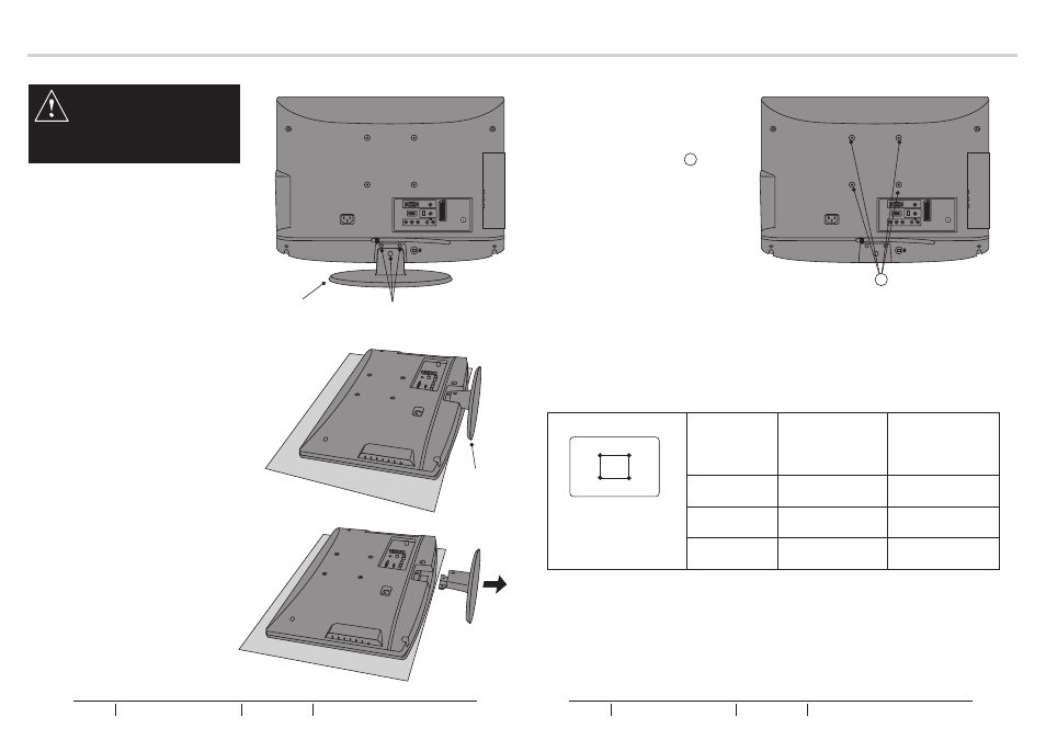 Wall mounting | BUSH Q41T2201672 1B User Manual | Page 6 / 23