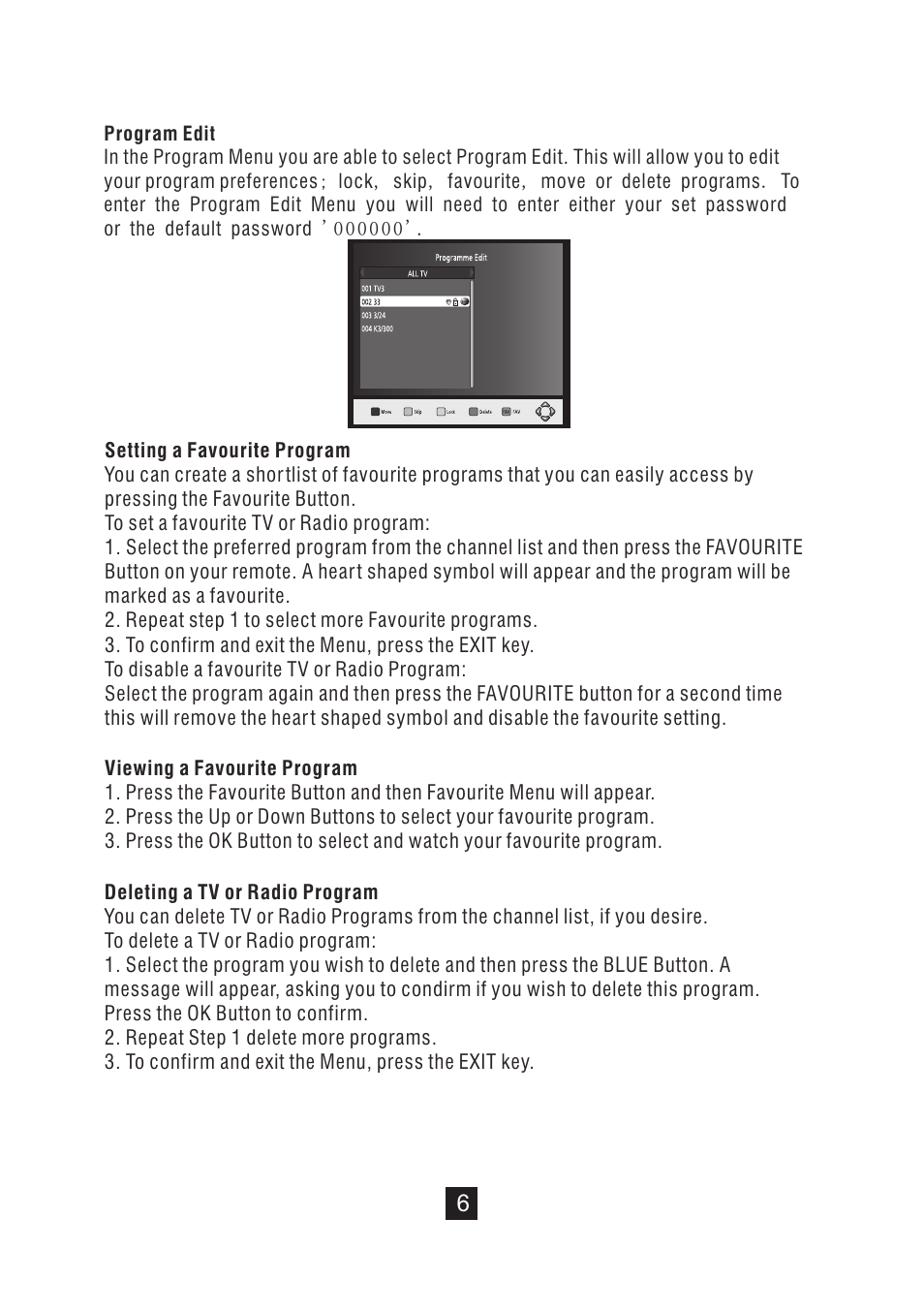 页 12 | BUSH DVD Player With Integrated High Definition Digital Set Top Box DFTA49DVD User Manual | Page 12 / 32