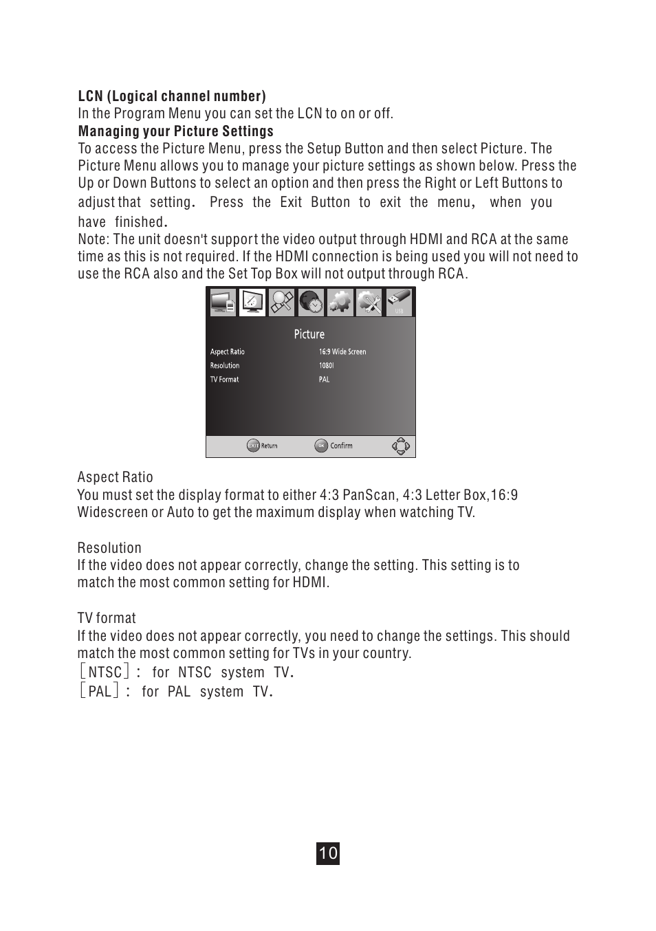 页 16 | BUSH DVD Player With Integrated High Definition Digital Set Top Box DFTA49DVD User Manual | Page 16 / 32