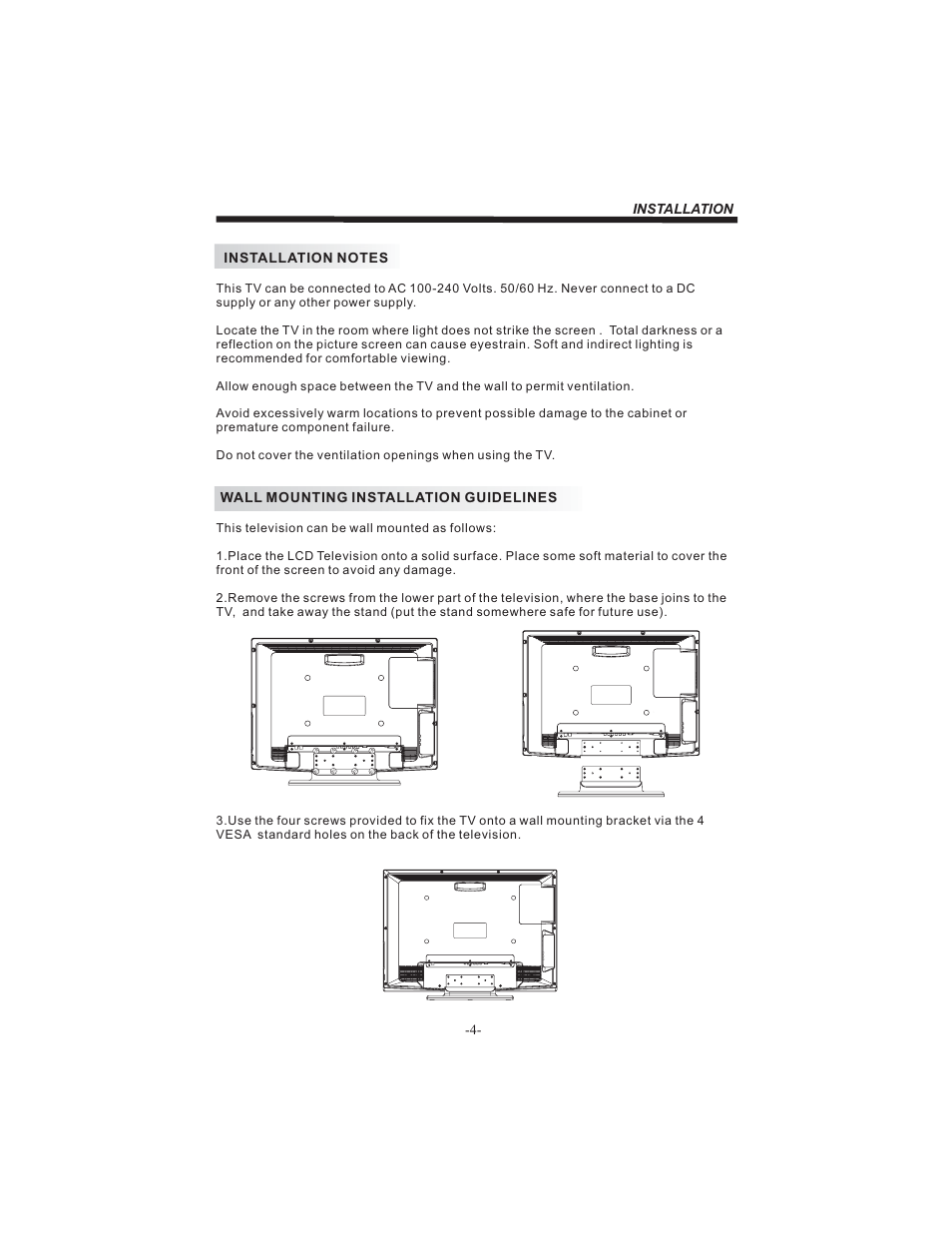 BUSH HDHIGH DEFINITION SHEFFIELD IDLCD3205HDVI User Manual | Page 5 / 32