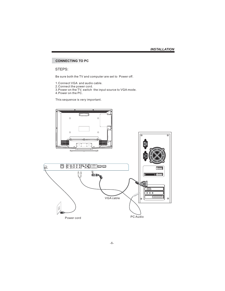 BUSH HDHIGH DEFINITION SHEFFIELD IDLCD3205HDVI User Manual | Page 9 / 32