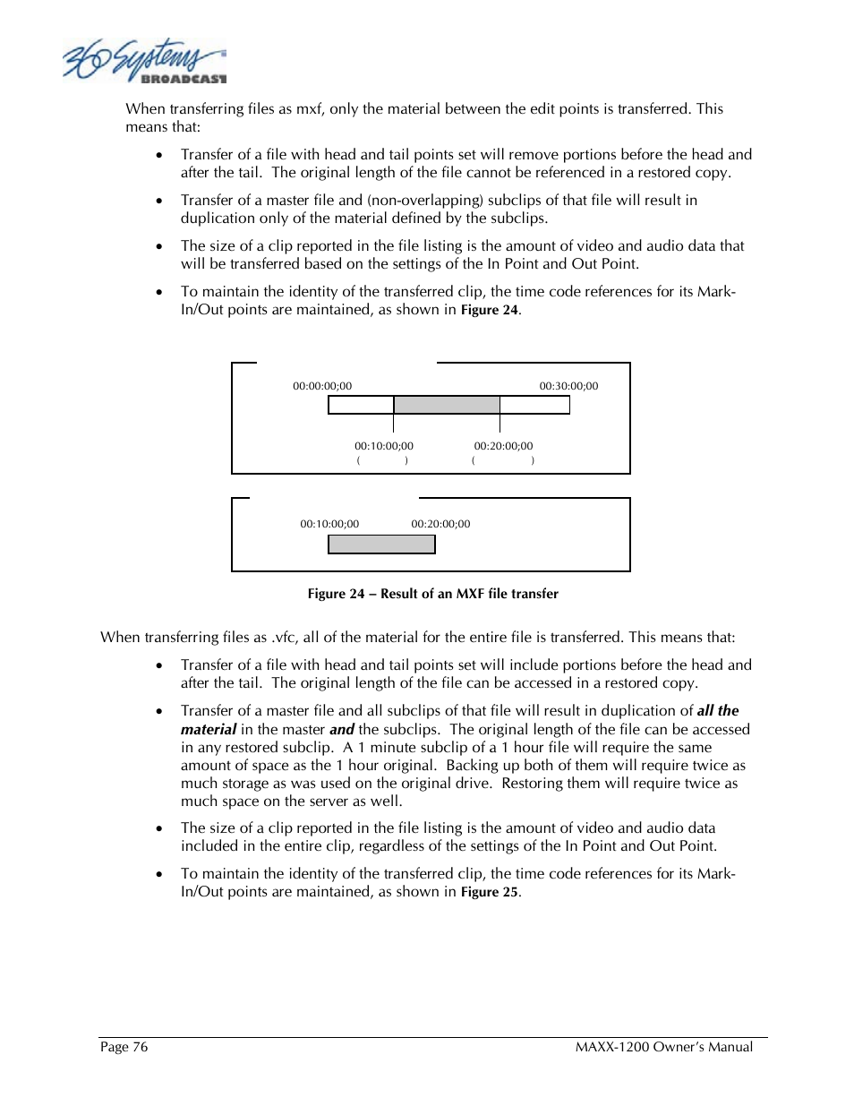 360 Systems 1200HD-EX User Manual | Page 77 / 148