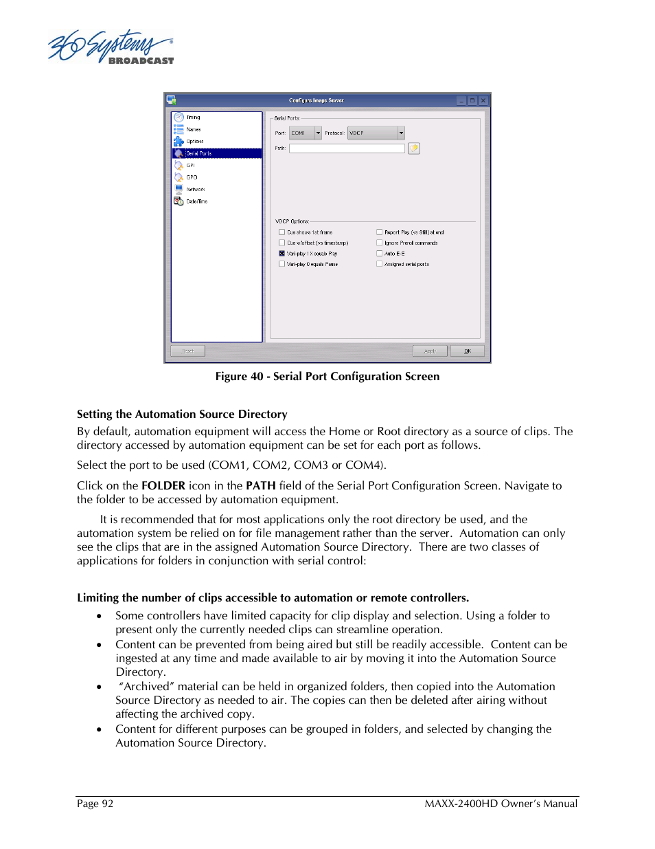 360 Systems MAXX2400HD User Manual | Page 93 / 148