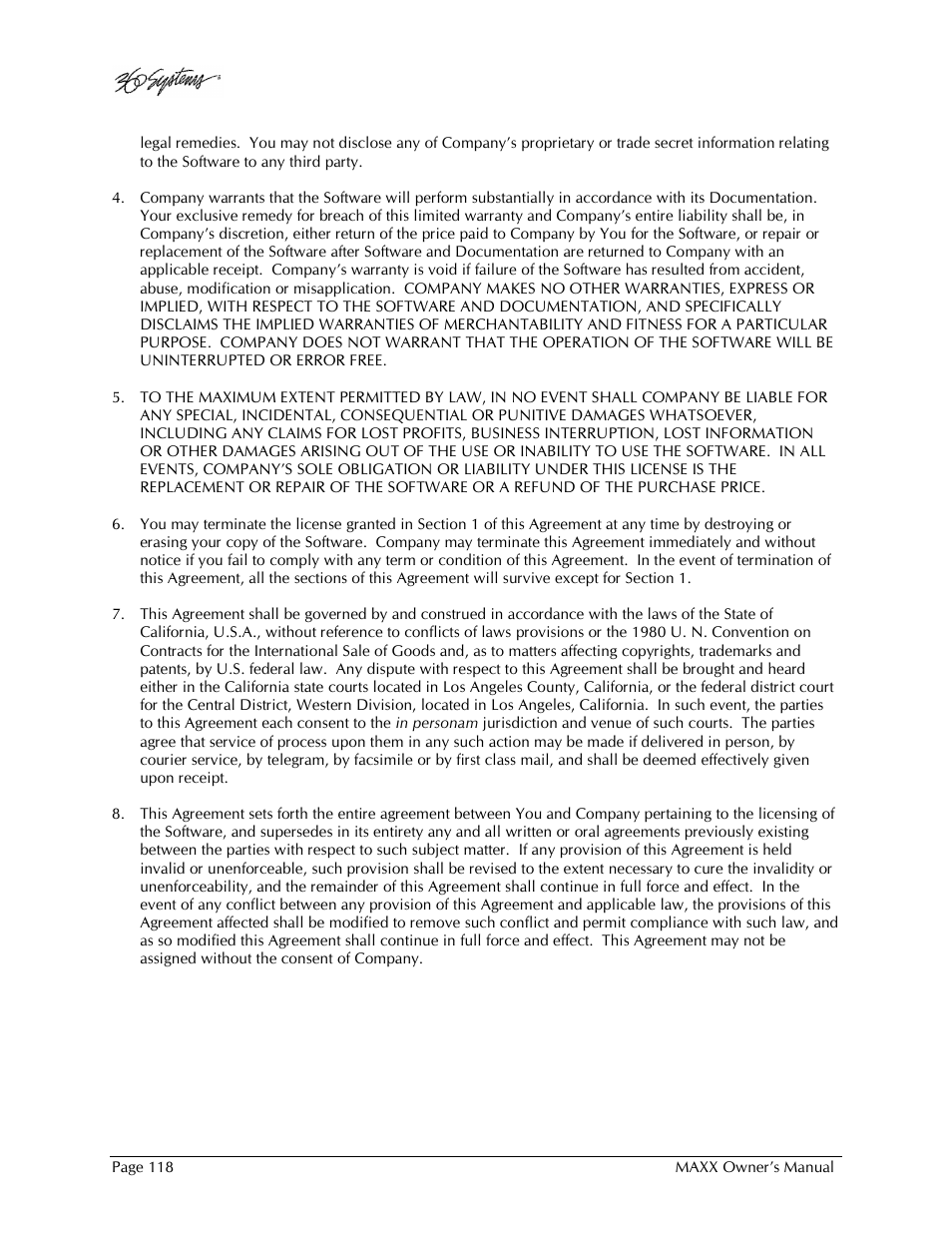 360 Systems MAXX-1000SD User Manual | Page 118 / 143