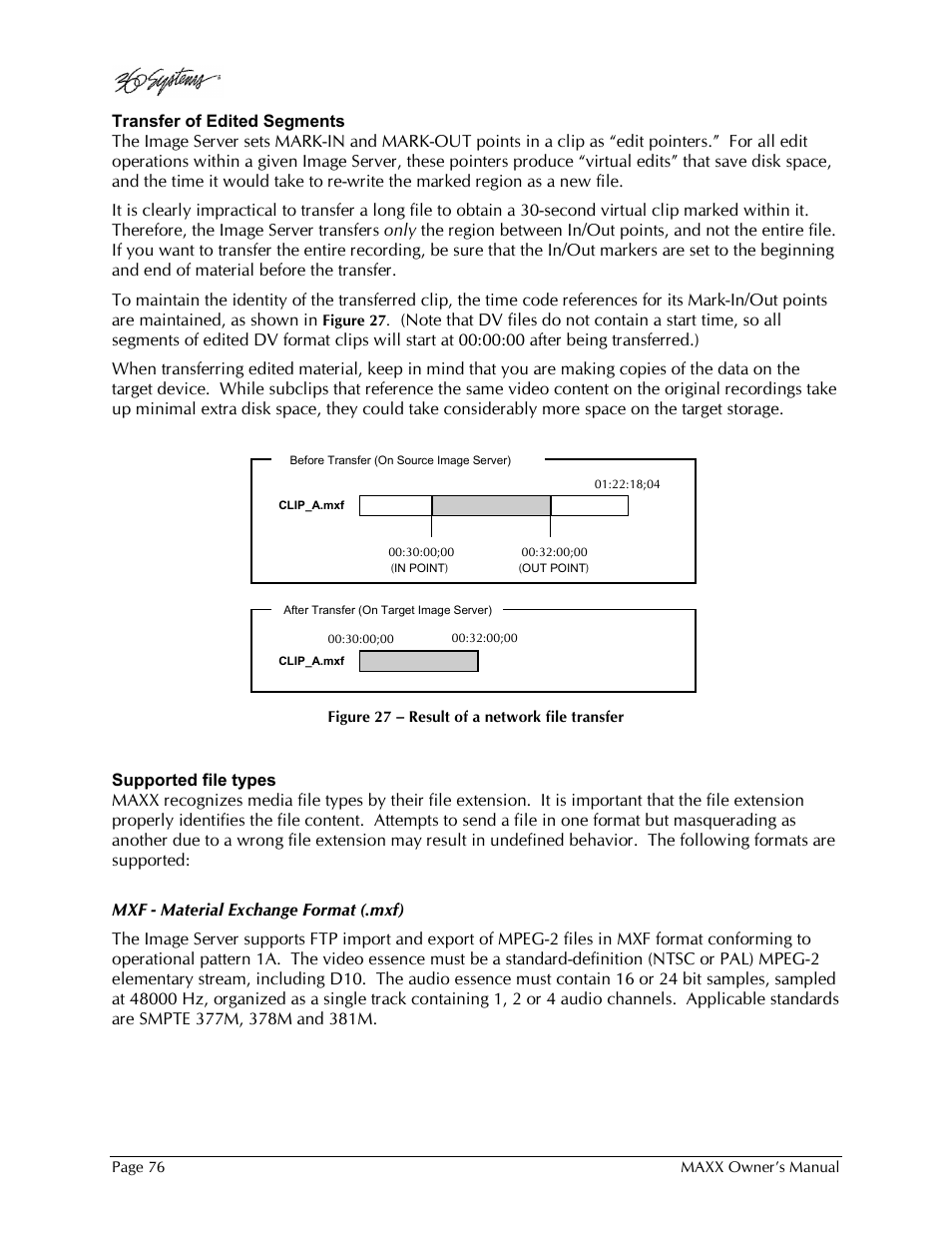 360 Systems MAXX-1000SD User Manual | Page 76 / 143