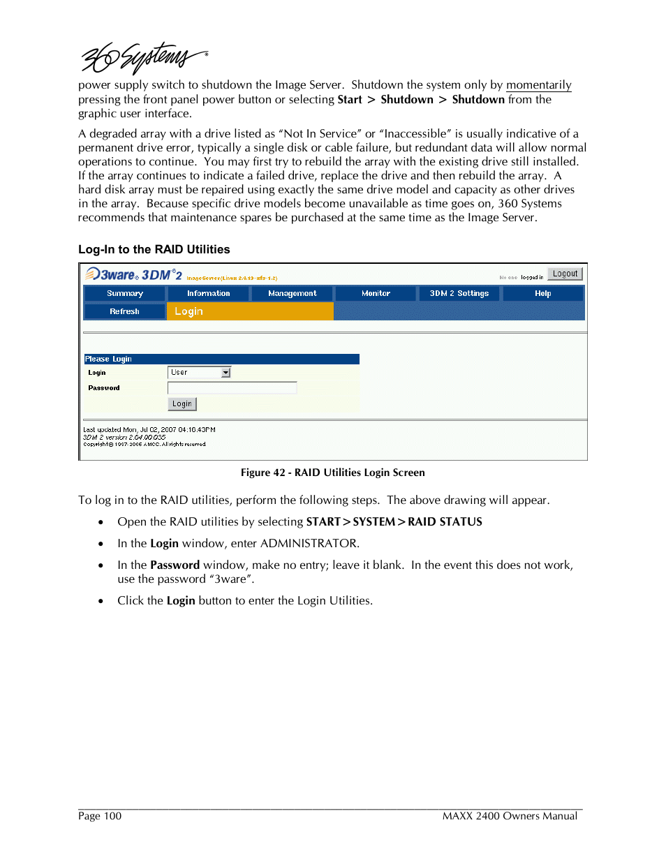 360 Systems MAXX-2400SD User Manual | Page 100 / 146