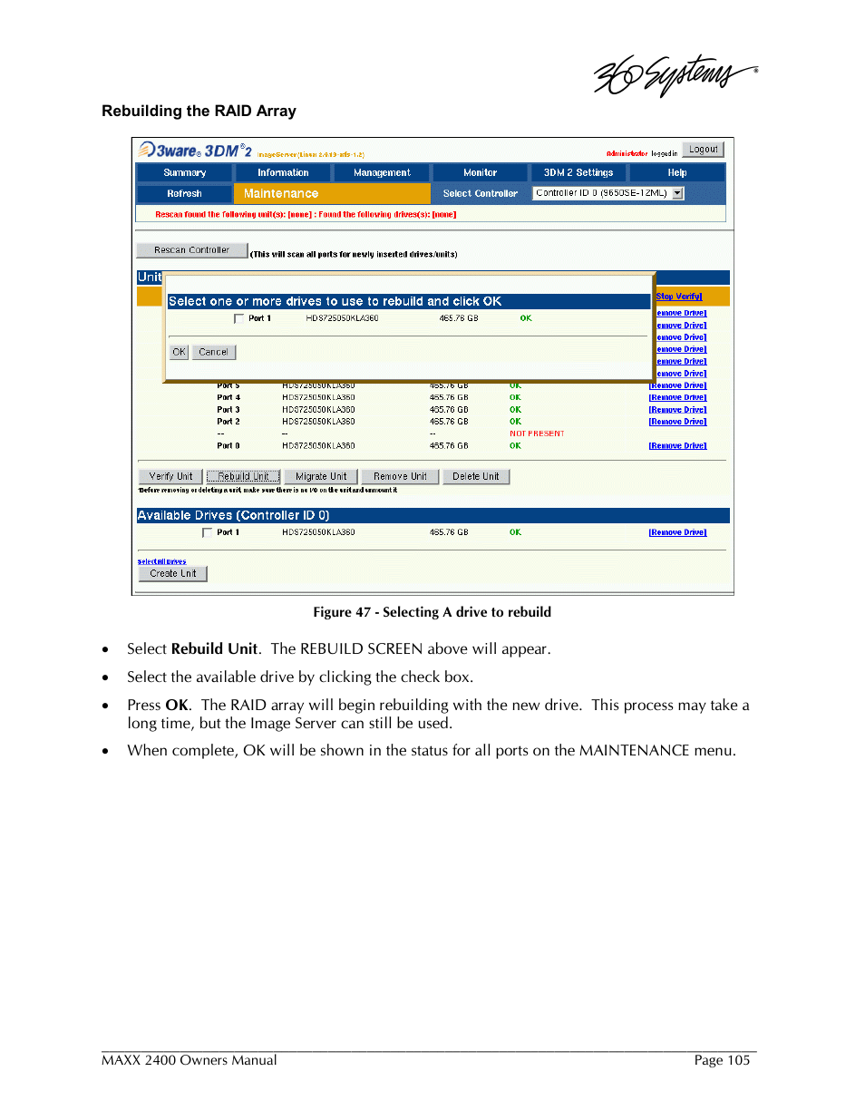 360 Systems MAXX-2400SD User Manual | Page 105 / 146