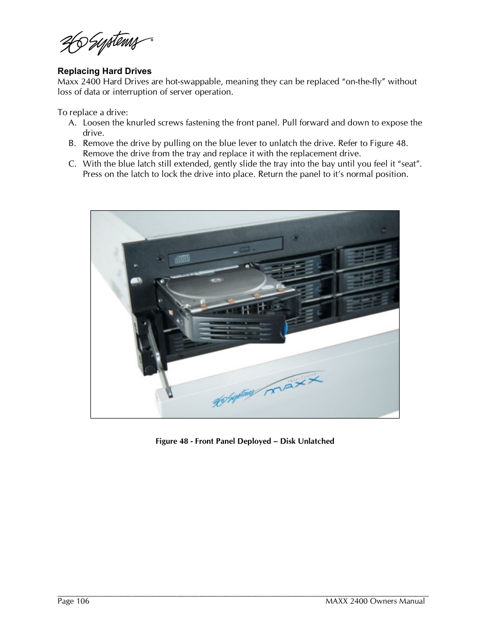 360 Systems MAXX-2400SD User Manual | Page 106 / 146
