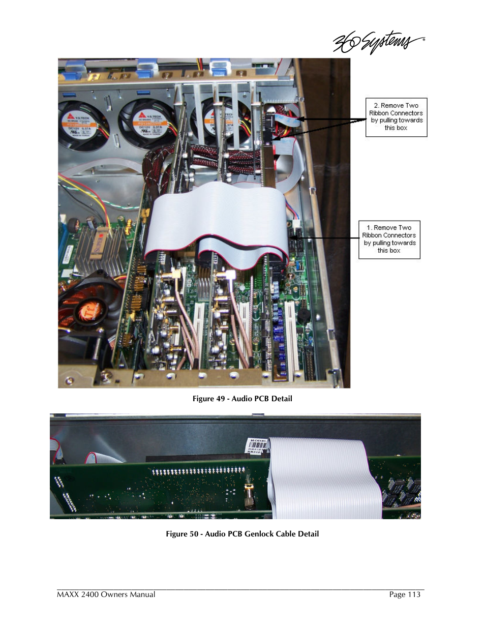 360 Systems MAXX-2400SD User Manual | Page 113 / 146
