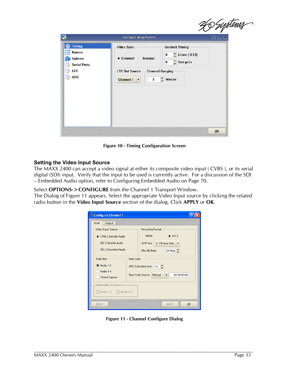 360 Systems MAXX-2400SD User Manual | Page 33 / 146
