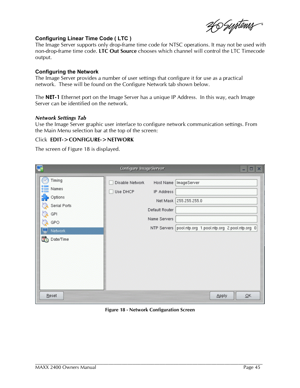 360 Systems MAXX-2400SD User Manual | Page 45 / 146