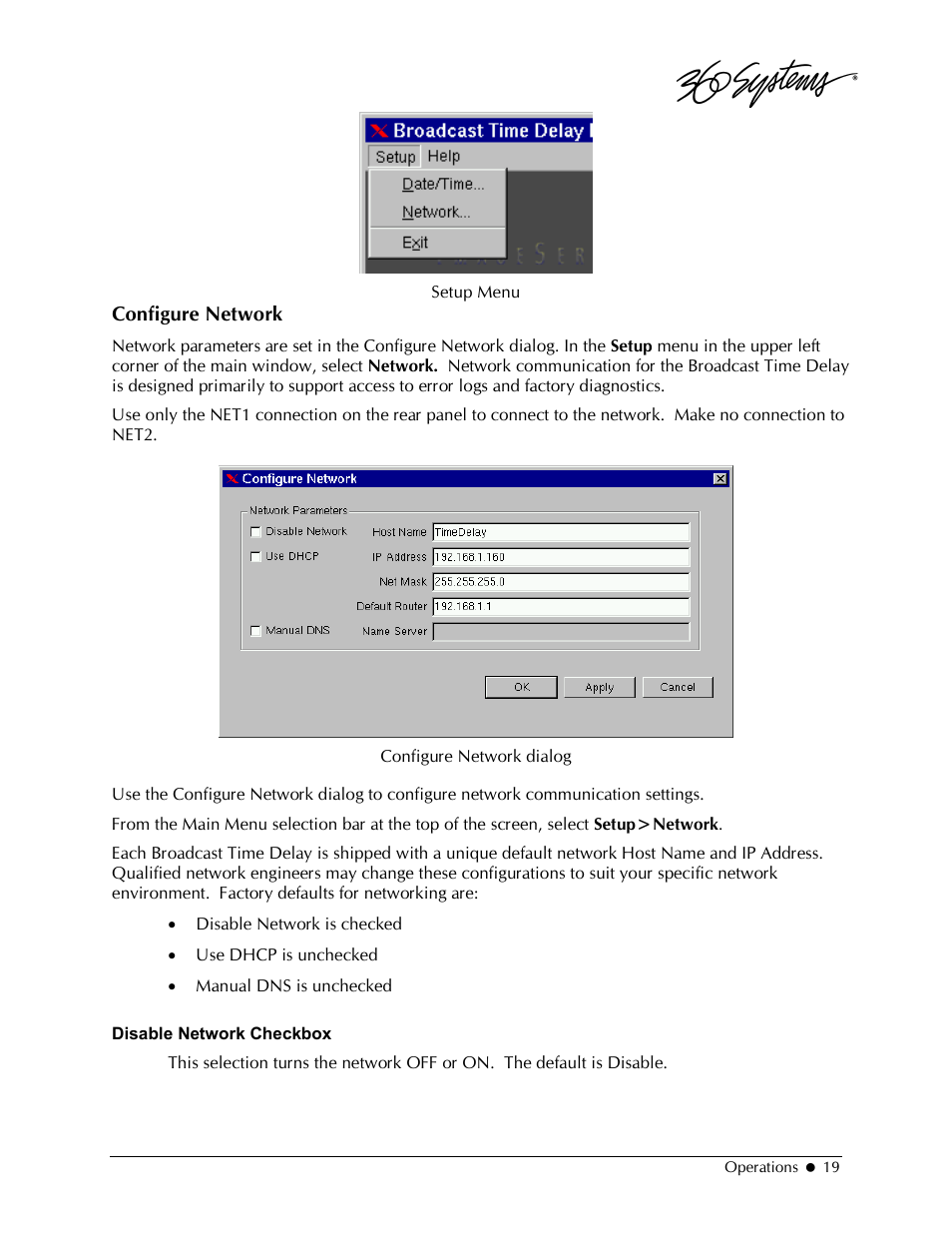 360 Systems 2470SD Time Delay User Manual | Page 19 / 53