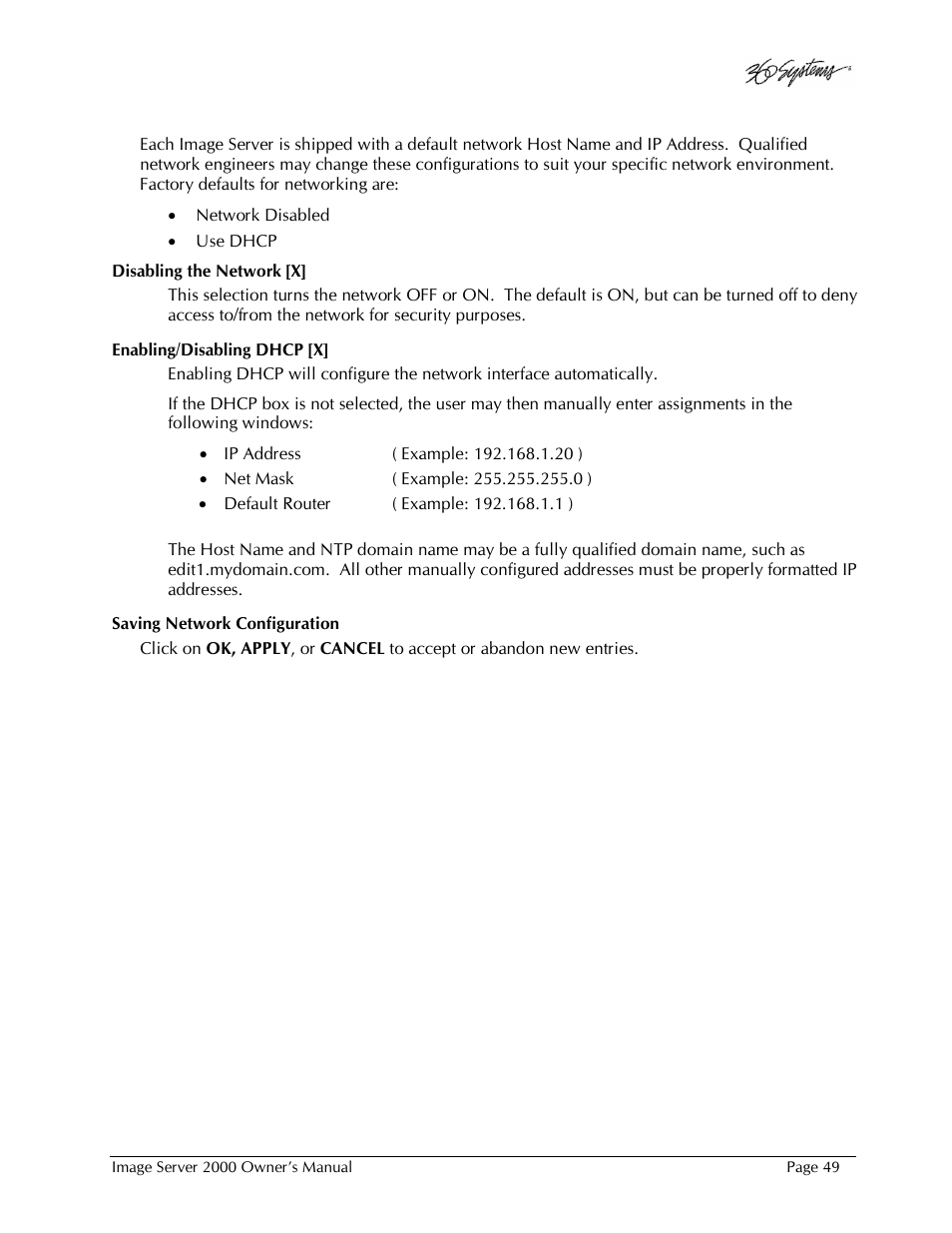 360 Systems Image Server 2000 User Manual | Page 49 / 135