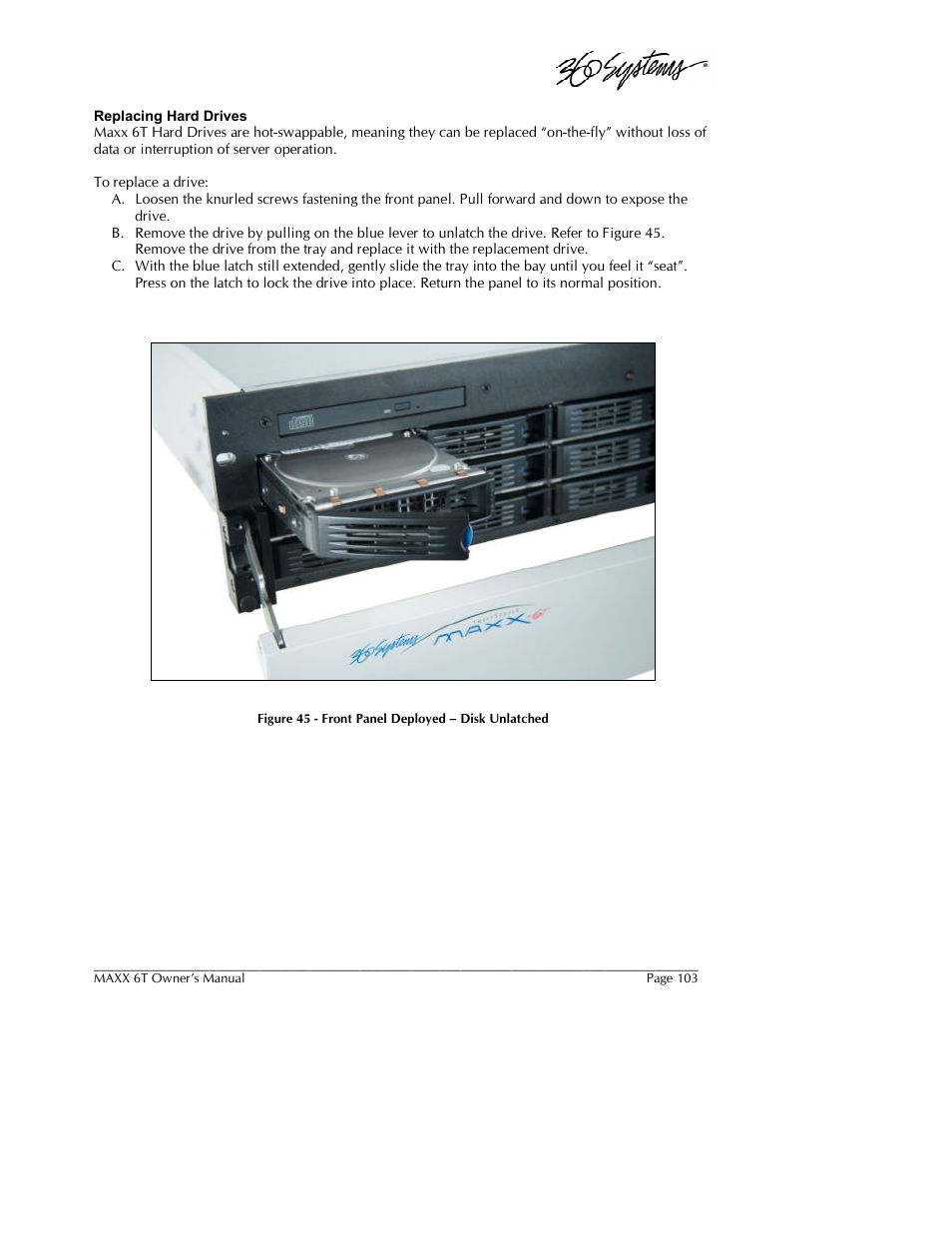 360 Systems MAXX-6T User Manual | Page 103 / 142