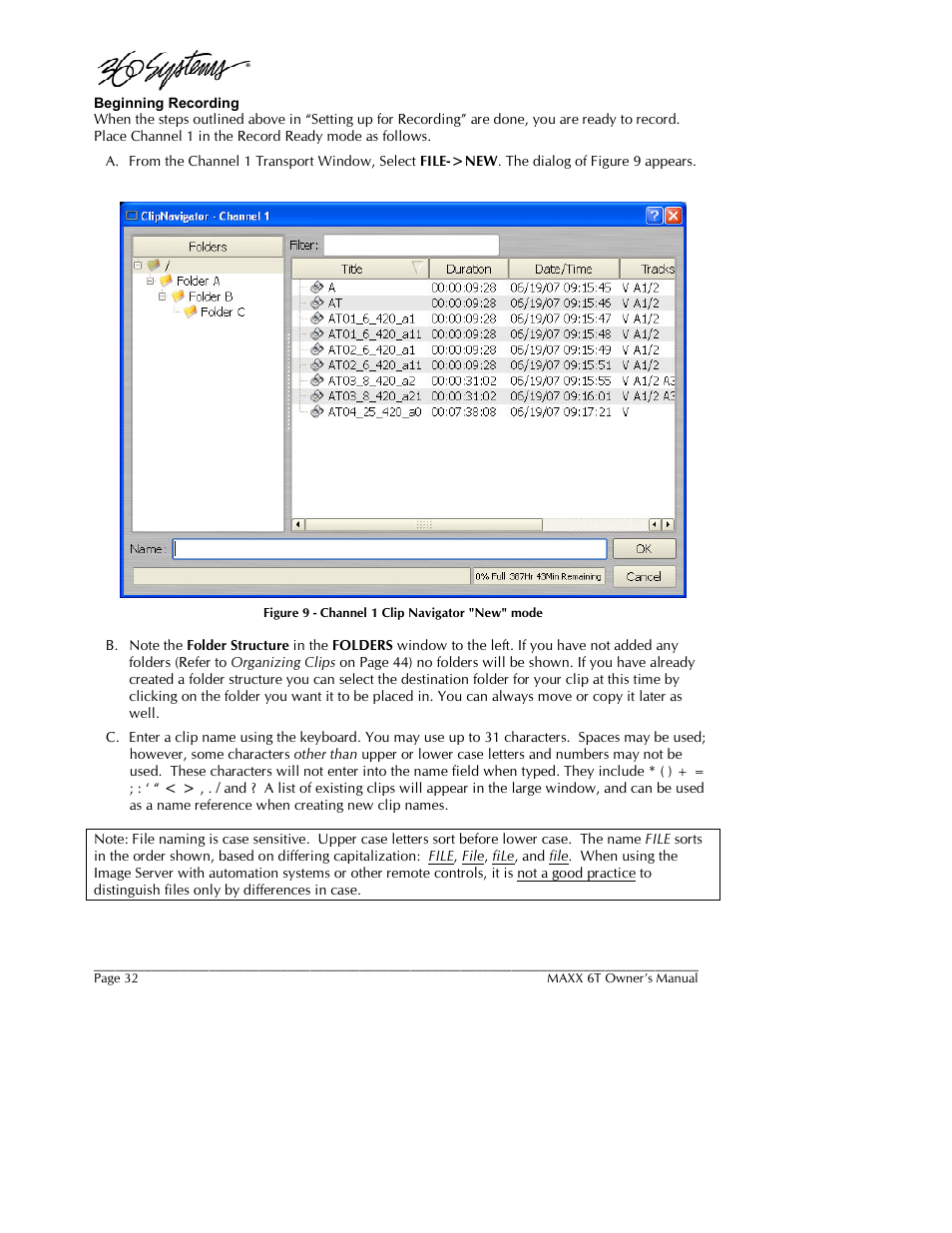 360 Systems MAXX-6T User Manual | Page 32 / 142