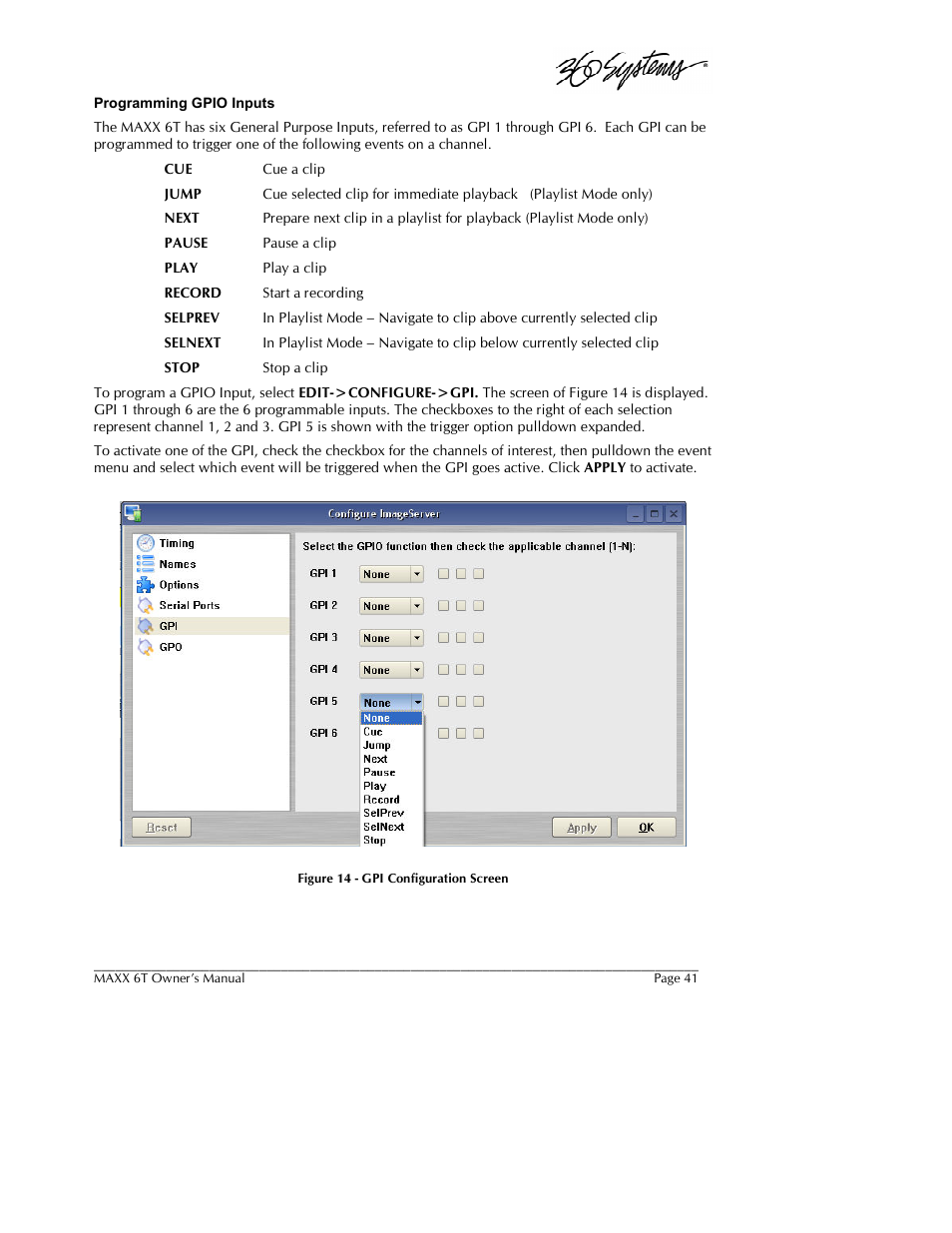 360 Systems MAXX-6T User Manual | Page 41 / 142