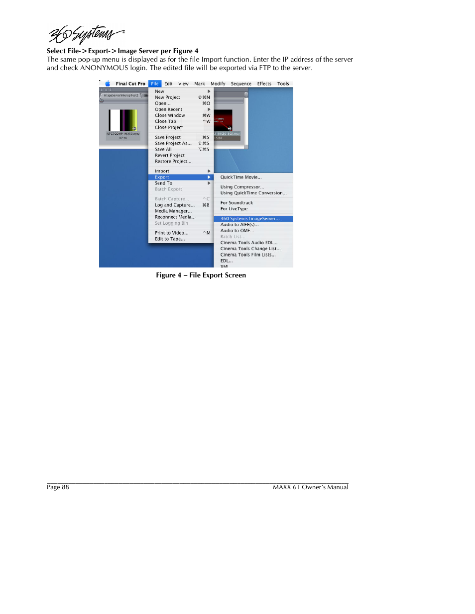 360 Systems MAXX-6T User Manual | Page 88 / 142