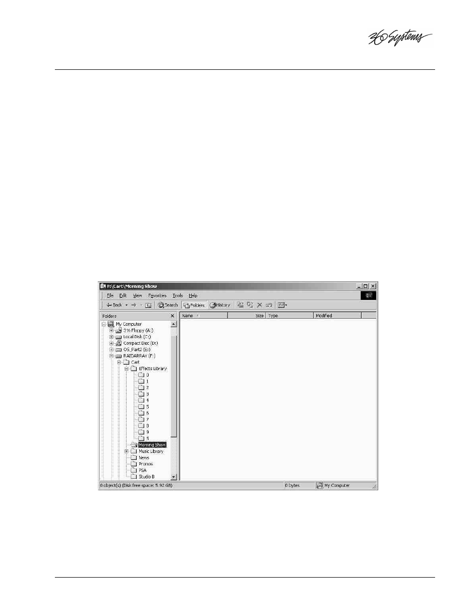 Setting up ethernet audio directories | 360 Systems DigiCart/E User Manual | Page 33 / 68