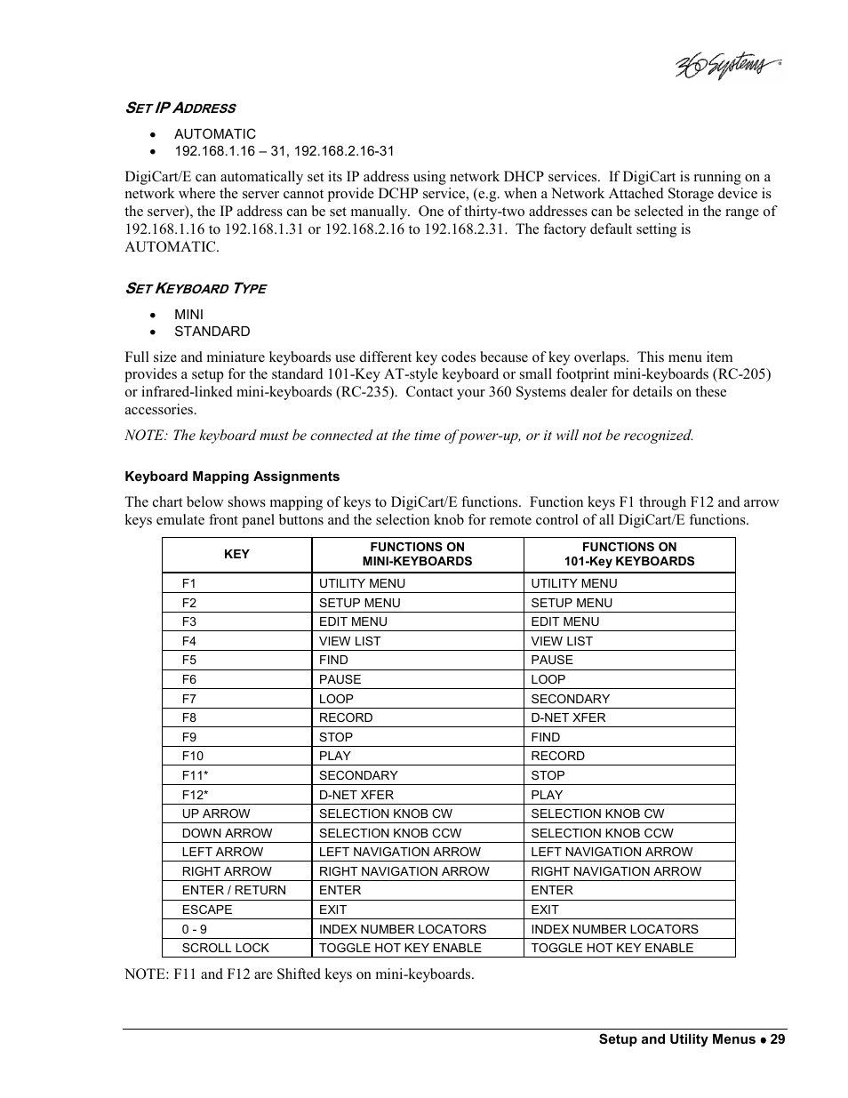 360 Systems DigiCart/E User Manual | Page 39 / 95