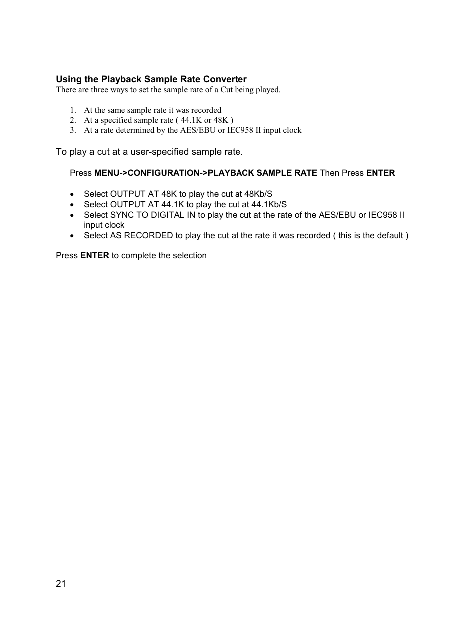 360 Systems Instant Replay 2 User Manual | Page 21 / 47