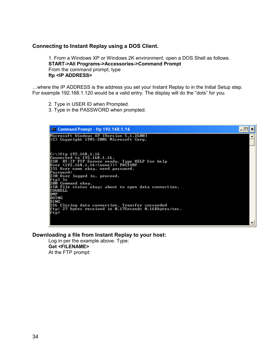 360 Systems Instant Replay 2 User Manual | Page 34 / 47