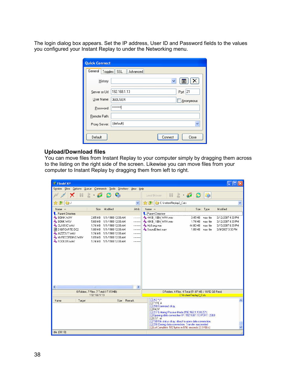 360 Systems Instant Replay 2 User Manual | Page 38 / 47