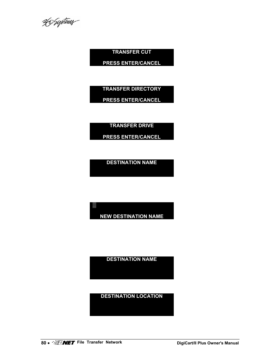 360 Systems DigiCart/II Plus User Manual | Page 92 / 109