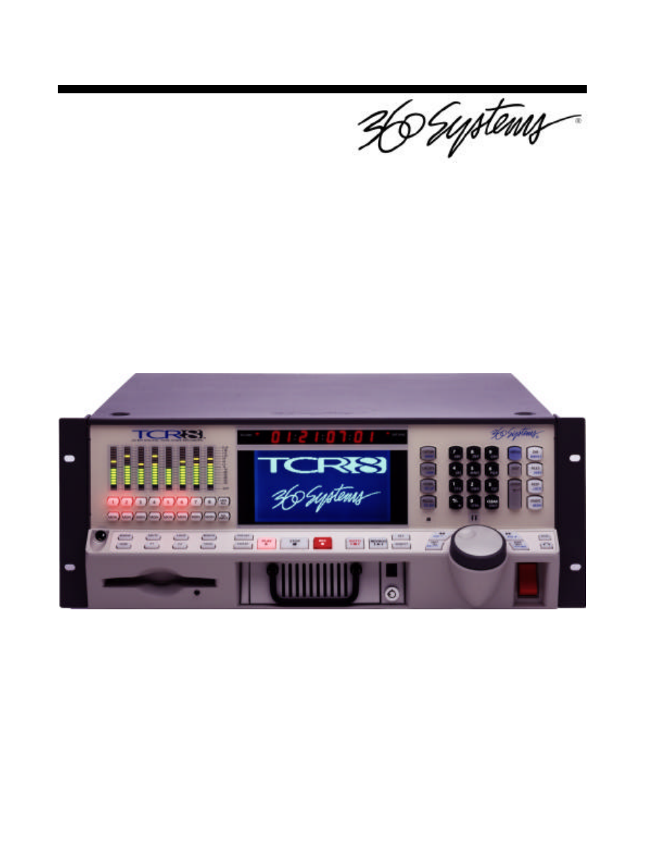 360 Systems TCR Multi-Track User Manual | 157 pages