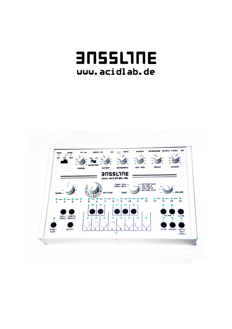 acidlab Bassline3 User Manual | 27 pages