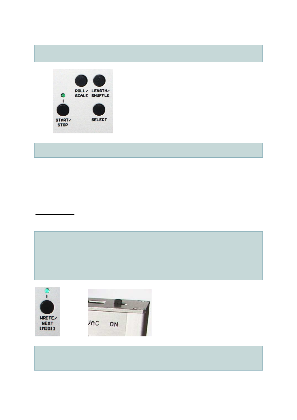 Midi mode | acidlab Bassline3 User Manual | Page 24 / 27