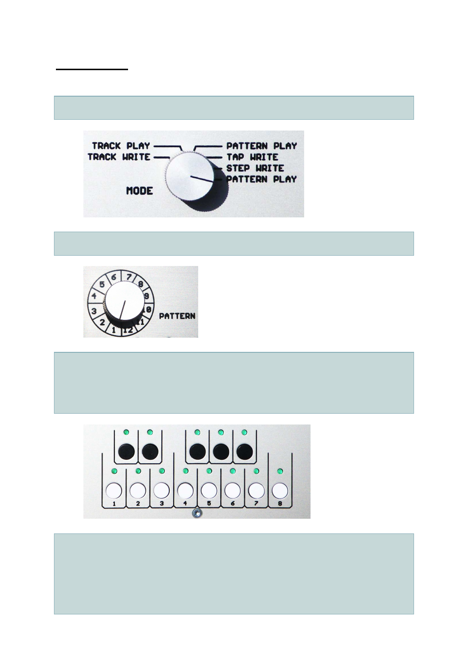 Pattern play | acidlab Bassline3 User Manual | Page 6 / 27