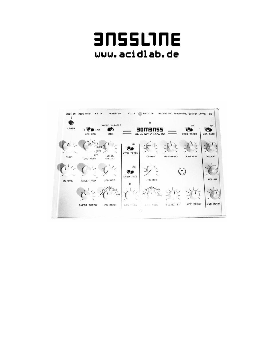 acidlab Bombass User Manual | 7 pages