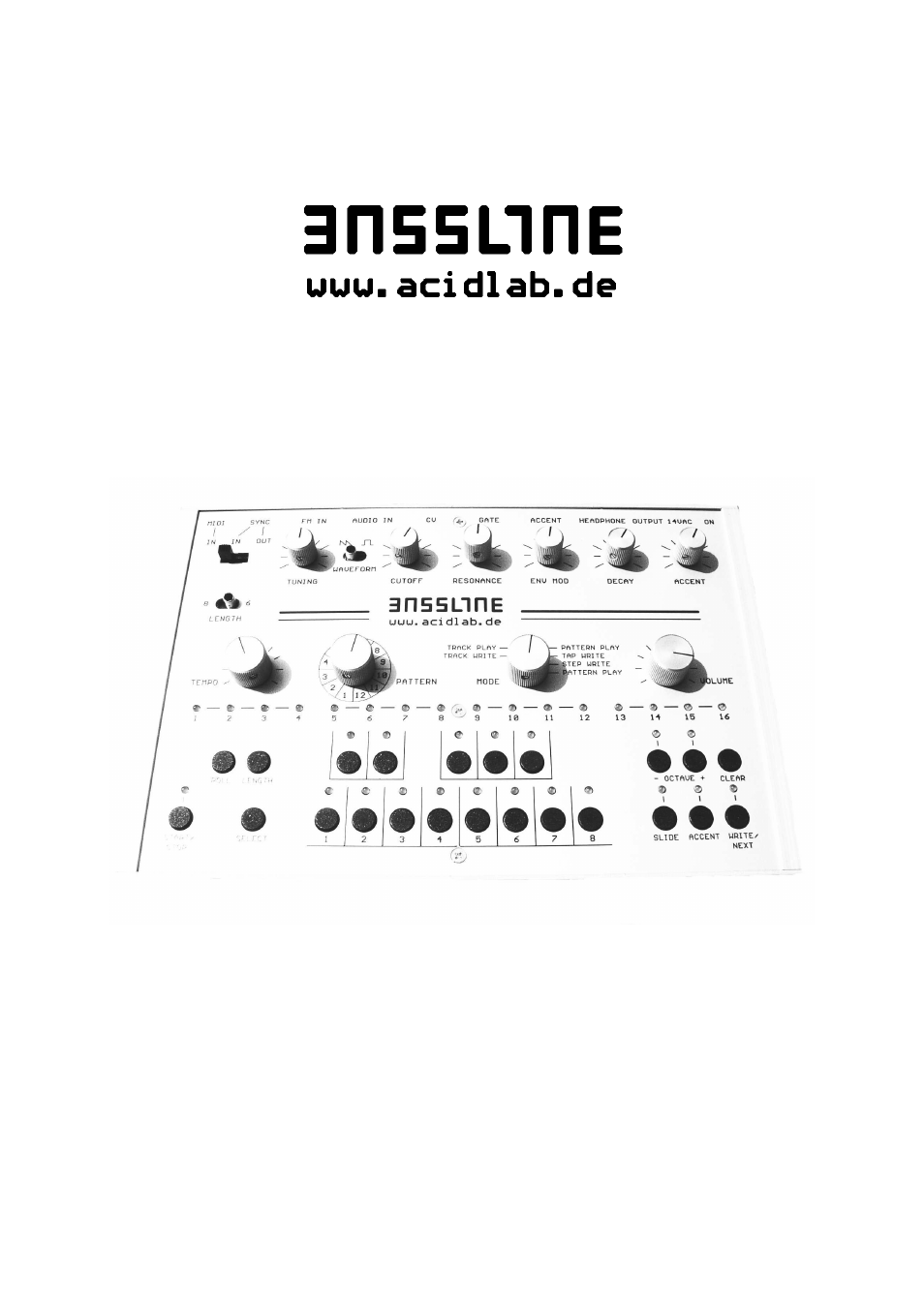 acidlab Bassline2 User Manual | 21 pages