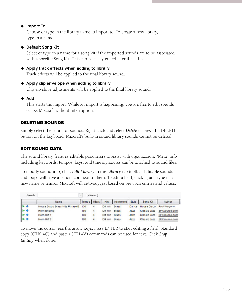 Acoustica Mixcraft 7 User Manual | Page 141 / 381