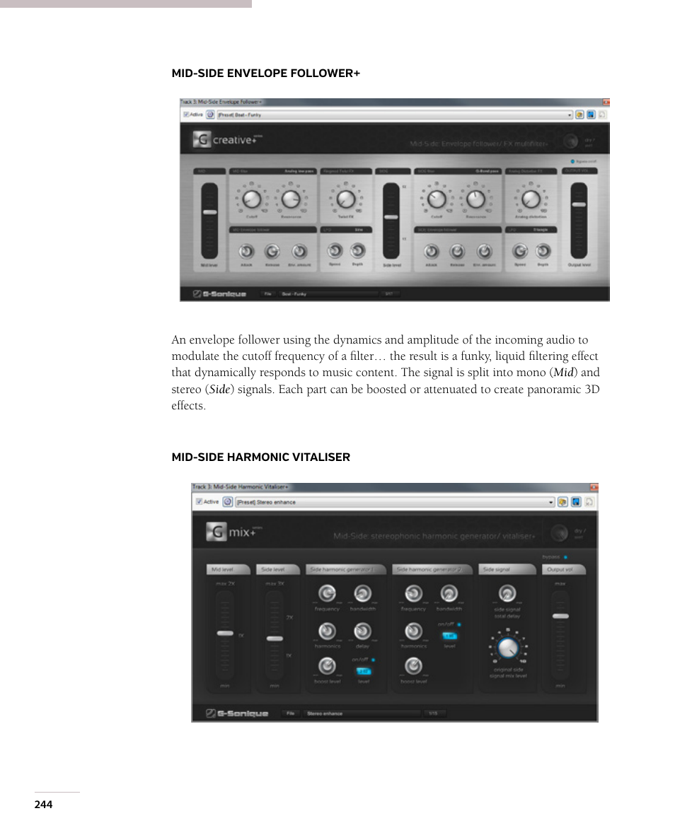 Acoustica Mixcraft 7 User Manual | Page 250 / 381