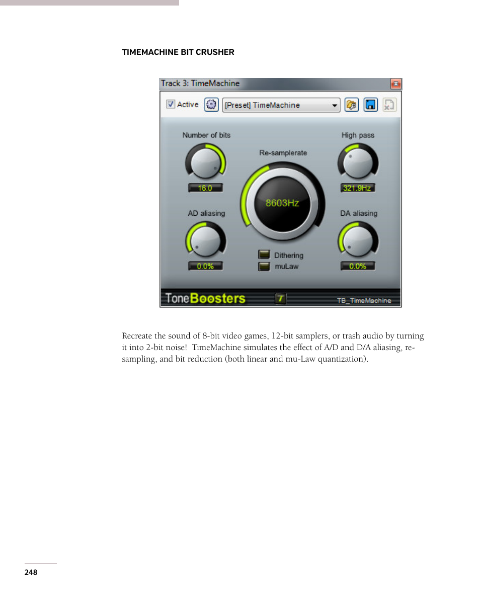 Acoustica Mixcraft 7 User Manual | Page 254 / 381