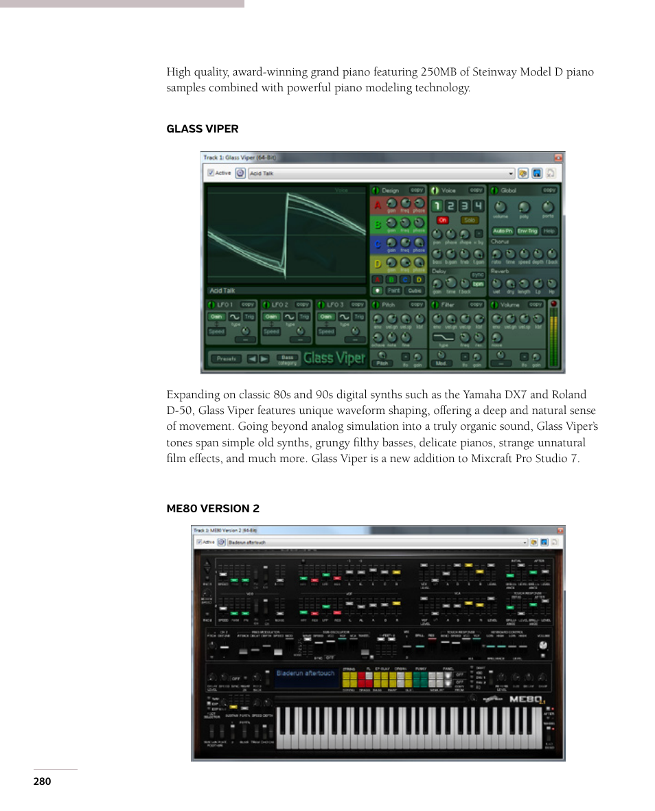 Acoustica Mixcraft 7 User Manual | Page 286 / 381