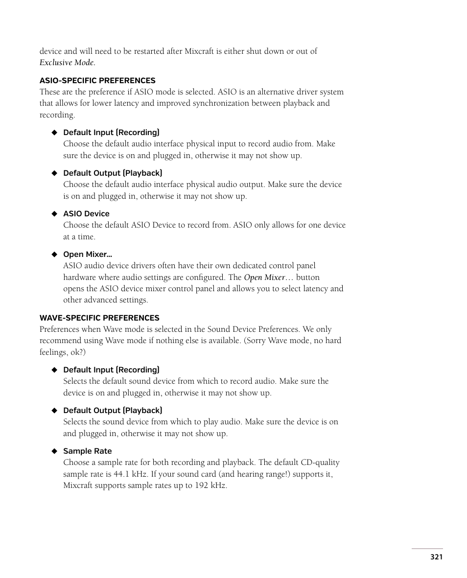 Acoustica Mixcraft 7 User Manual | Page 327 / 381
