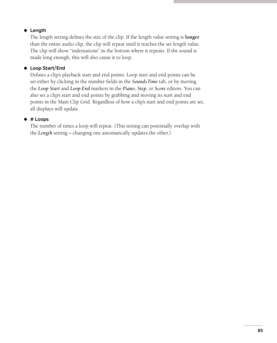 Acoustica Mixcraft 7 User Manual | Page 91 / 381