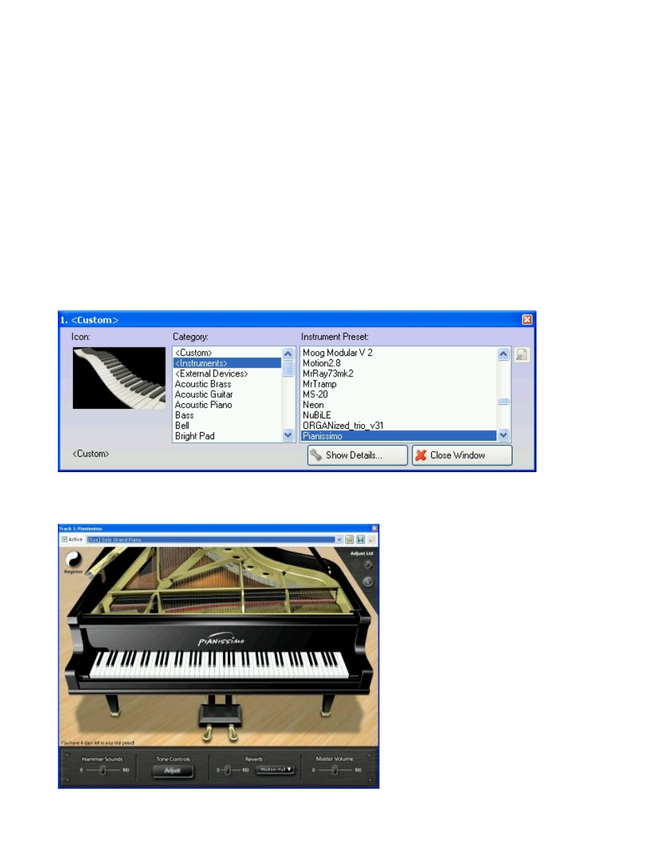 Acoustica Pianissimo User Manual | Page 2 / 19