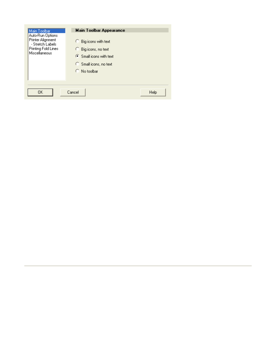 Preferences dialog "printer alignment" page | Acoustica CD/DVD Label Maker User Manual | Page 50 / 85