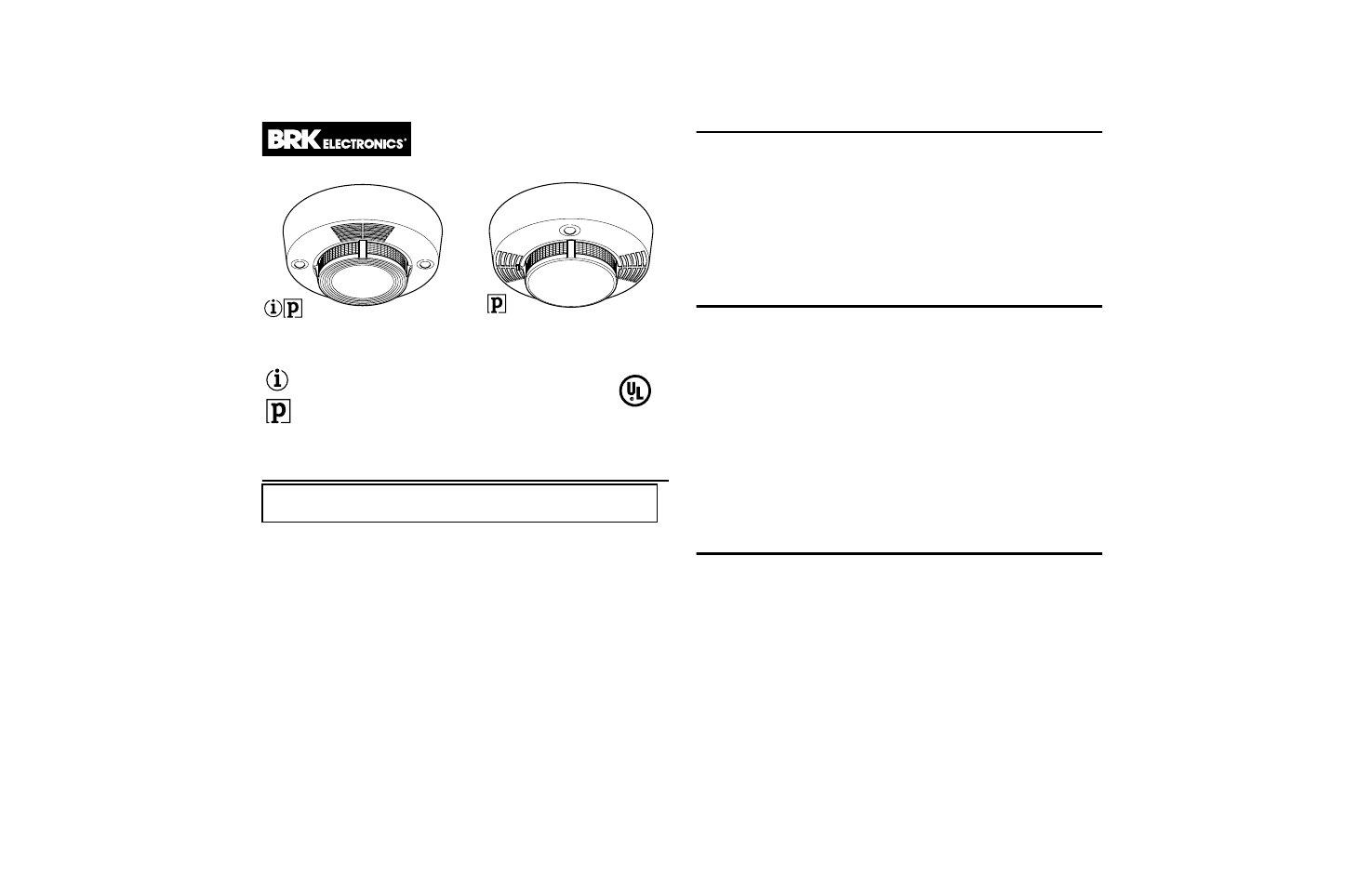 BRK electronic 3001 User Manual | 5 pages